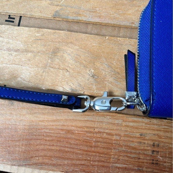 Stella Dot Blue Wristlet Wallet - Picture 5 of 7